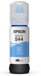 Epson T544 - Cyan Ink Cartridge, 1 Pack
