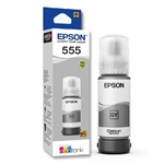 Epson T555 - Light Gray Ink Bottle, 1 Pack