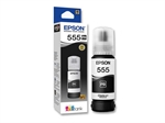 Epson T555 - Botella de Tinta Negra Fotográfica, 1 Paquete