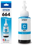 Epson T664  - Recarga de Tinta Cyan, 1 Paquete (70ml)