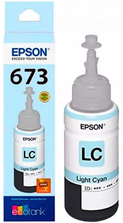 Epson T673 Cyan Claro