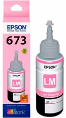 Epson T673  - Cartucho de Tinta Magenta Claro, 1 Paquete (70ml)