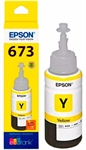 Epson T673  - Cartucho de Tinta Amarilla, 1 Paquete (70ml)
