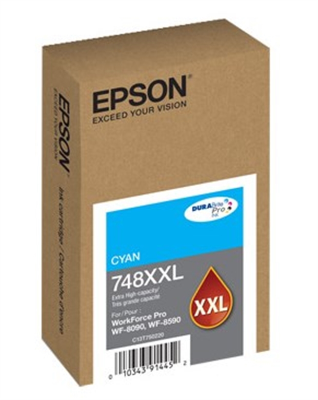 Epson T748XXL Cartucho de Tinta Cyan