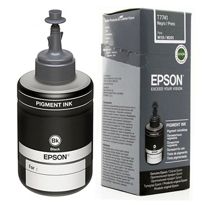 Epson T774 Black 140ml Isometric View