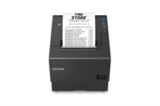 Epson TM-T88VII - Impresora de Recibos Térmica, Monocromática, Negro