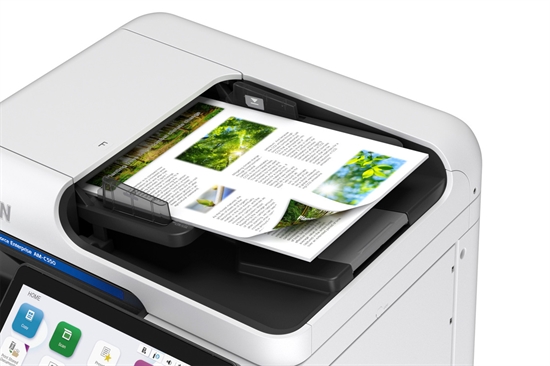 Epson WorkForce Enterprise AM-C550 paper view