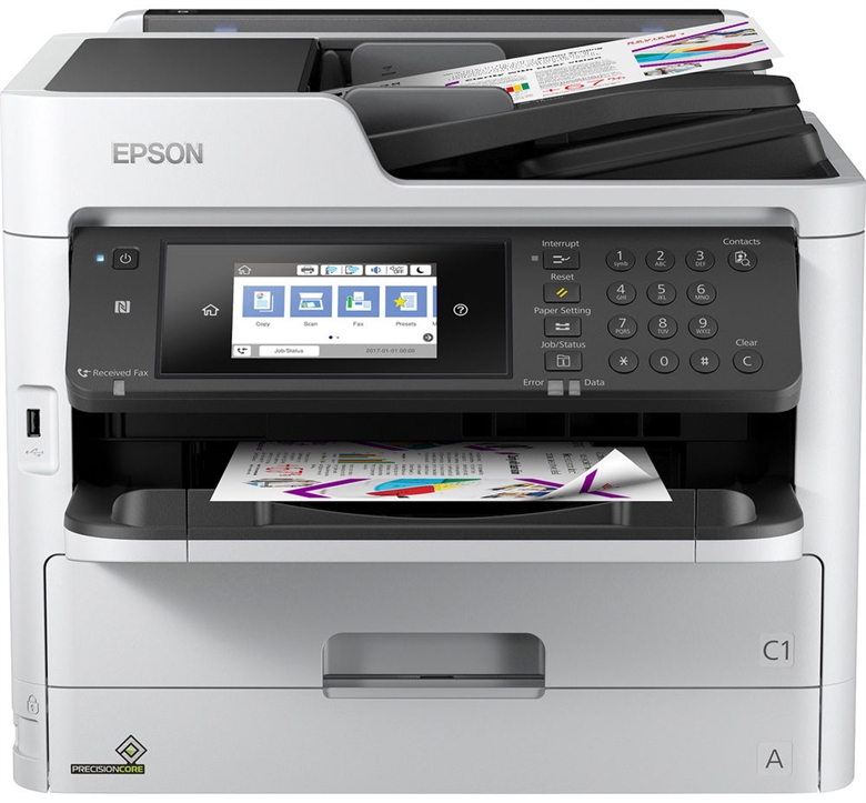 Epson WorkForce Pro WF-C5790 Inkjet Printer Front View