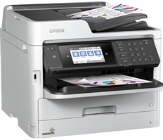 Epson WorkForce Pro WF-C5790 - Impresora de Inyección, Inalámbrica, Color, Blanco