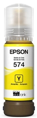 Epson T574 - Botella de Tinta Amarilla, 1 Paquete