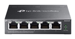TP-Link Omada ES205GP - Switch de Gestión Sencilla, 5 Puertos, Gigabit Ethernet, PoE+, 10Gbps