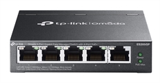 TP-Link Omada ES205GP - Easy Managed Switch, 5 Ports, Gigabit Ethernet, PoE+, 10Gbps