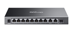 TP-Link Omada ES210GP - Easy Managed Switch, 10 Ports, Gigabit Ethernet, PoE+, 20Gbps