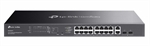 TP-Link Omada ES220GMP - Switch de Gestión Sencilla, 20 Puertos, Gigabit Ethernet, PoE+, 40Gbps