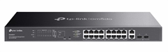 TP-Link Omada ES220GMP - Switch de Gestión Sencilla, 20 Puertos, Gigabit Ethernet, PoE+, 40Gbps