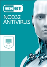 ESET NOD32 Antivirus  - Digital Download/ESD, Base License, 2 Devices, 1 Year, Windows, MacOS, Linux