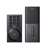 Eufy C30 - Cerradura Inteligente, Lector de Huellas Dactilares, PIN, Llave, Aplicación, Wi-Fi, Negro.