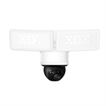 eufy Floodlight Camera E340 - Indoor & Outdoor Wi-Fi IP Camera, Dual 3K + 2K Cameras, 360, Smart Illumination, IP65, White