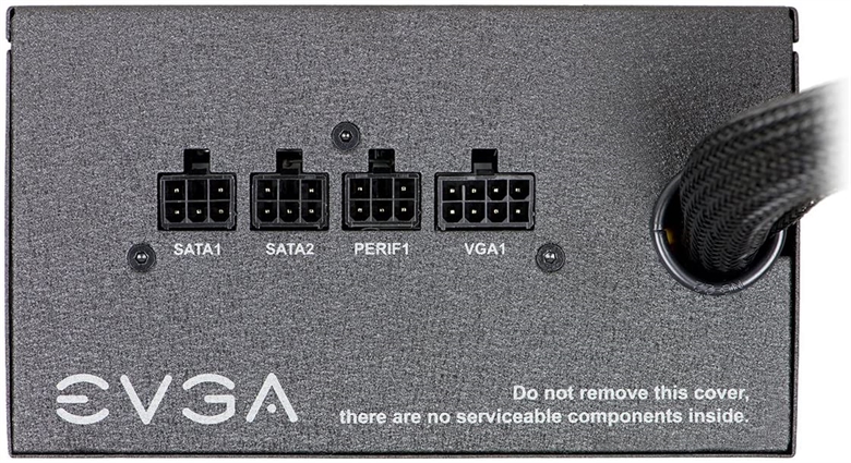 EVGA 500 BQ 500W Vista Interfaz de Conexión