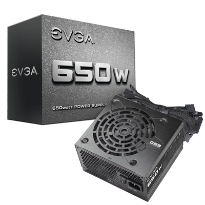 EVGA 650 N1 Power Supply Showcase View