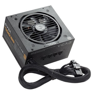 EVGA 700 BQ Fuente de Poder Modular Vista Isométrica