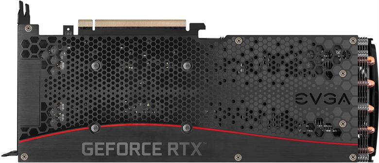 EVGA GeForce RTX 3060 Ti FTW3 ULTRA GAMING - Tarjeta gráfica - GF RTX 3060 Ti back view