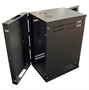Extended Depth Wall Mount Enclosure with Rear Swing-Out-Diagonal View