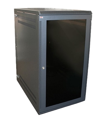 Extended Depth Wall Mount Enclosure with Rear Swing-Out-Front View
