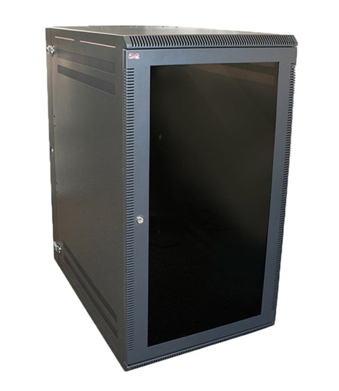 Extended Depth Wall Mount Enclosure with Rear Swing-Out-Front View
