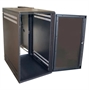 Extended Depth Wall Mount Enclosure with Rear Swing-Out-Lateral View
