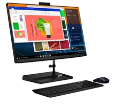 Lenovo IdeaCentre3 24IAP7  - Desktop Todo-en-Uno, 23.8", IPS, Intel Core i5-12450H, 4.4GHz, 8GB RAM, 512GB SSD, Negro, FreeDOS 3.0