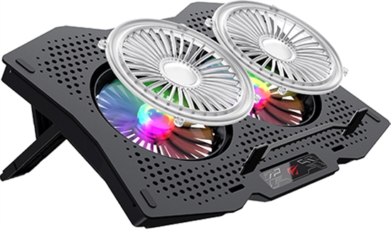 F2072 Cooling Pad Laptop open fans view