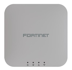 Fortinet FAP-221K-A - Punto de Acceso Wi-Fi 7, Interior, Doble Banda, MU-MIMO, 2.5GbE, PoE, Antenas Internas, Blanco