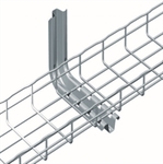 Cablofil Legrand  - Fast Fixing L-Bracket Support with FAS Locking Tabs, 0.17m Height, 200mm Capacity, 0.28m Total Depth without Screws, 35kg Load Capacity