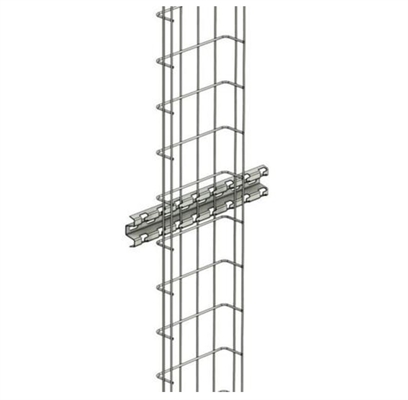 FASP200PG 8-Inch Straight FAS Profile Channel for Wire Mesh Cable Tray-General View