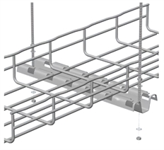 Cablofil Legrand  - Perfil Recto de Montaje Rápido con Pestañas de Bloqueo FAS, Altura 0.04m, Capacidad 300mm, Profundidad Total 0.38m sin Tornillos, Capacidad de Carga 35kg