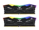 TeamGroup T-Force Delta RGB  - Módulo de Memoria RAM, 32GB (2x16GB), 288-pin DDR5 SDRAM DIMM, Para PC de Escritorio, 7600MHz, CL36