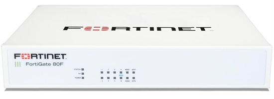 FG-80F-BDL-950-12 FortiGate 80F Hardware plus-Front View