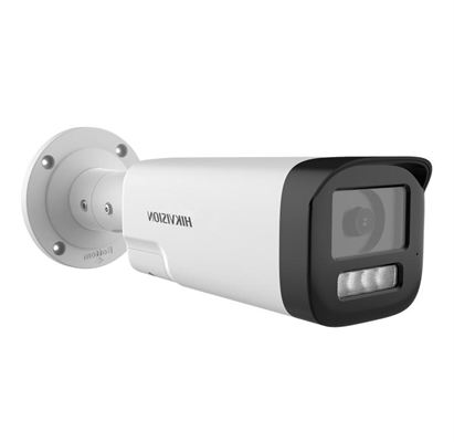 Fixed Bullet Analog Camera with Two-Way Audio and Smart-Hybrid Light-Lateral View