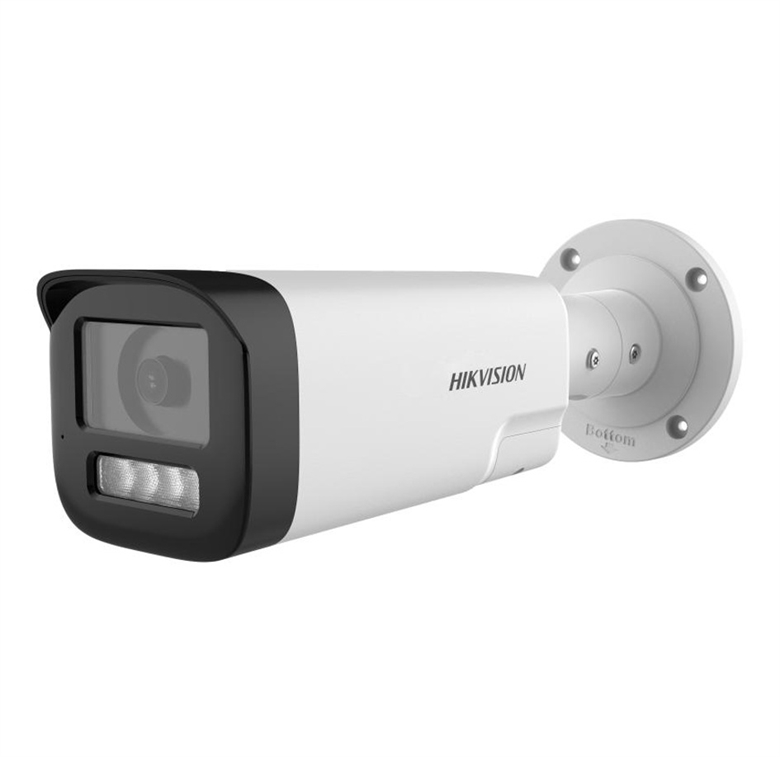 Fixed Bullet Analog Camera with Two-Way Audio and Smart-Hybrid Light-Lateral View 2
