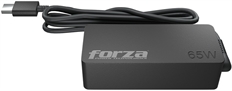 Forza FNA-601C - Laptop Charger, USB-C, 65W, 3m, Black