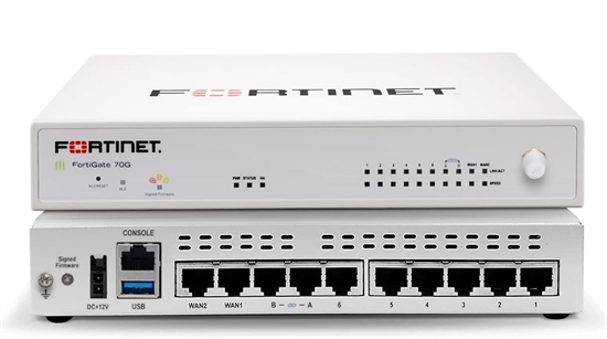 Fortinet FG-70G - Vista Trasera