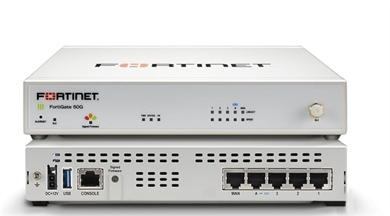 Fortinet FortiGate 50G - Vista Posterior