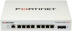 Fortinet FS-108F-FPOE  - Switch Administrable Inteligente, 8 Puertos, Gigabit Ethernet PoE+, 20Gbps