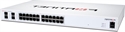 Fortinet FortiSwitch 124F-FPOE-Switch-managed-24-10-100-1000 PoE- 4-10 Gigabit SFP-side to back airflow-rack-mountable-PoE-370 W Front View 2