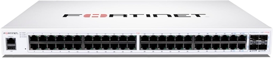 Fortinet FortiSwitch 148F-FPOE Front View 1