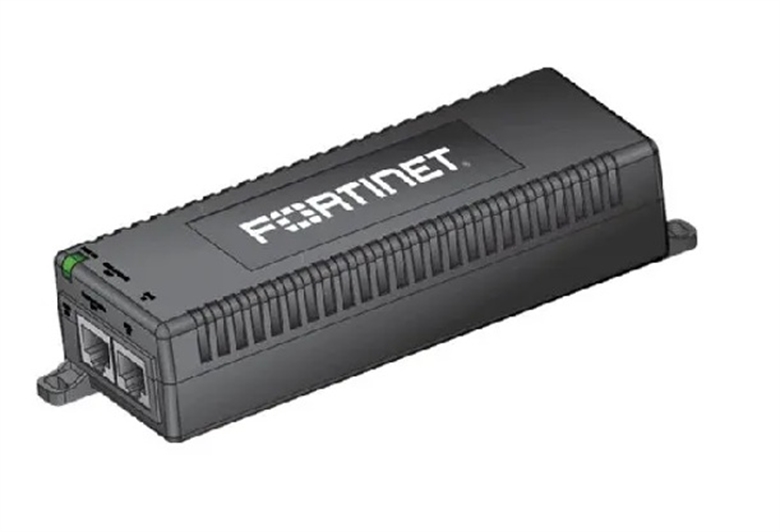Inyector-PoE-Gigabit-Fortinet-GPI-130-Vista Diagonal