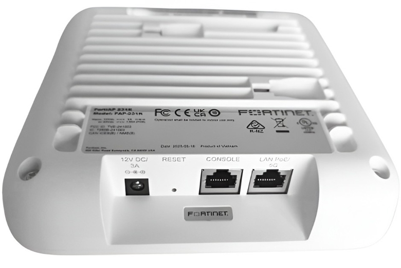 Fortinet Wireless access point FortiAP-231K - rear view