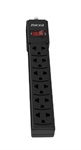 Forza - Power strip  - AC 110/220 V - 6 Outlets - Green & Red 2PX