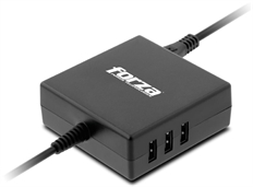 Forza FNA-790 - Universal Laptop Charger, 90W, Includes 7 Smart Tips, Black